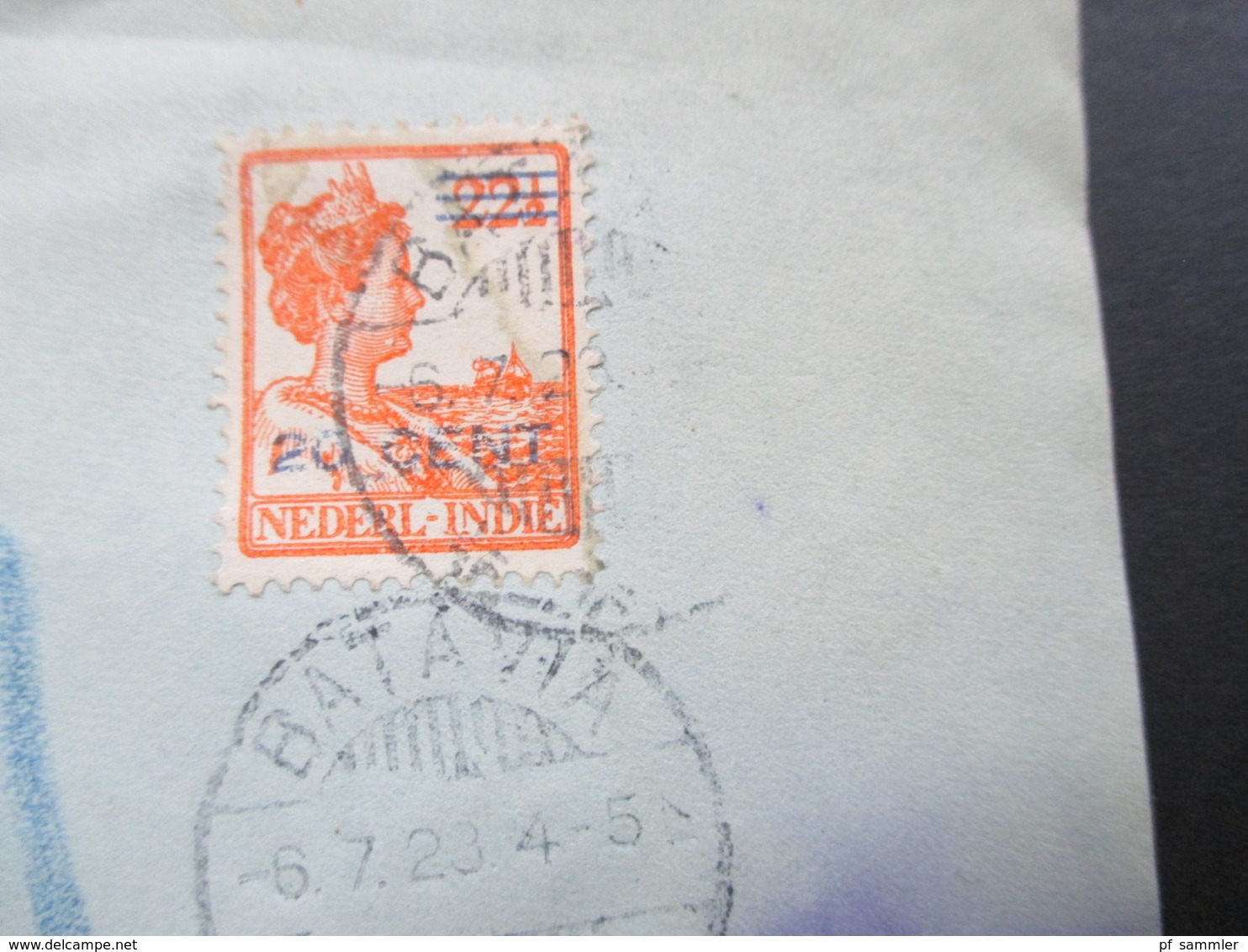 Niederländisch Indien 1923 Registered Letter Ned Indie Batavia 924 Beleg Oesterreichisches Konsulat Für Nied. Ost Indien - Nederlands-Indië