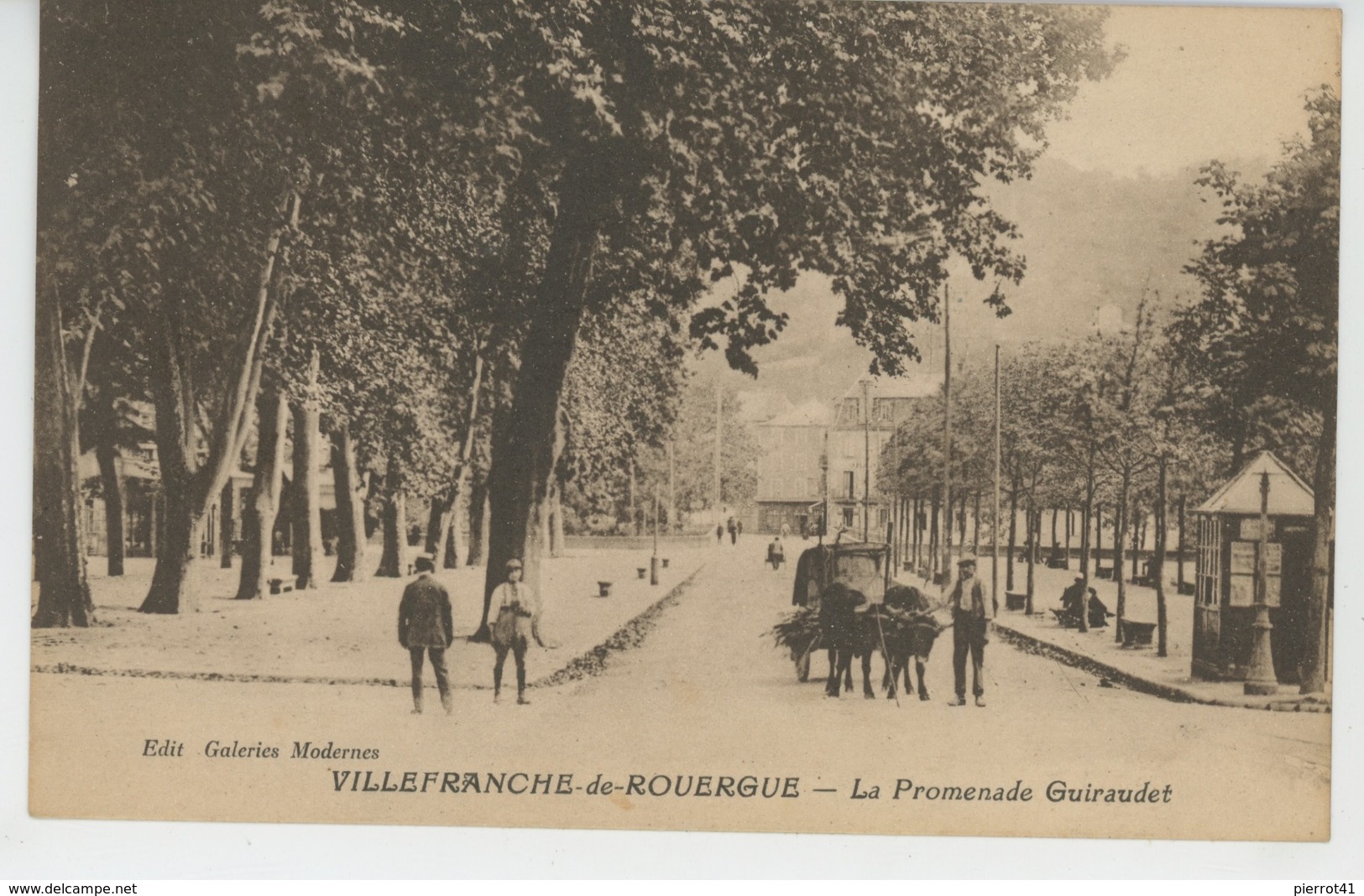 VILLEFRANCHE DE ROUERGUE - La Promenade Guiraudet - Villefranche De Rouergue