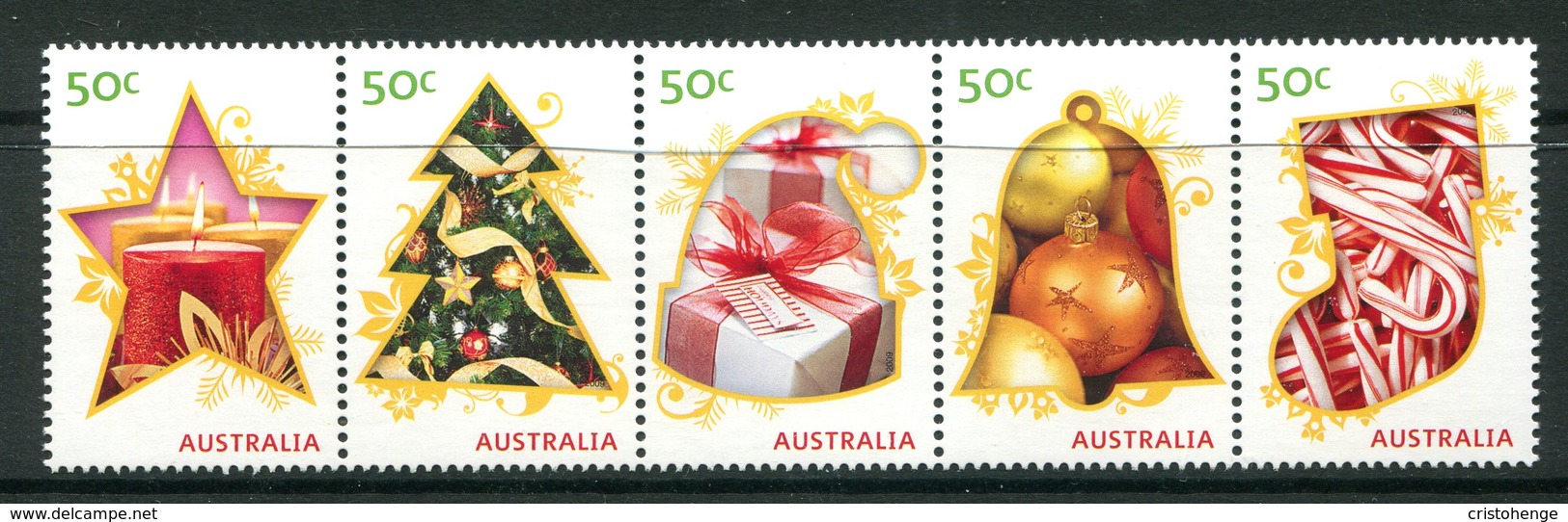 Australia 2009 Christmas - 2nd Issue - Set MNH (SG 3313-3317) - Mint Stamps