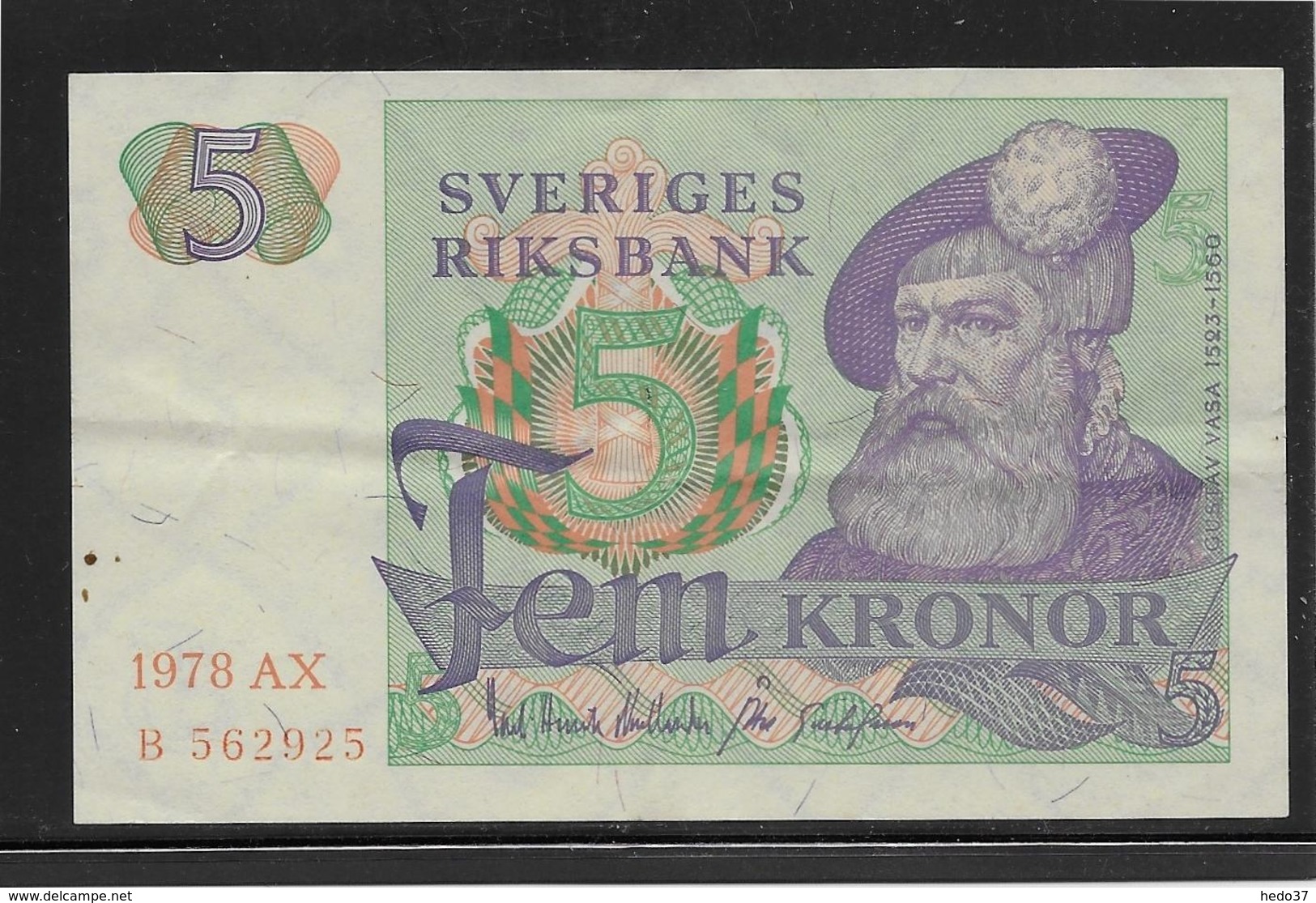 Suède - 5 Kronor - Pick N°51 - SUP - Suède