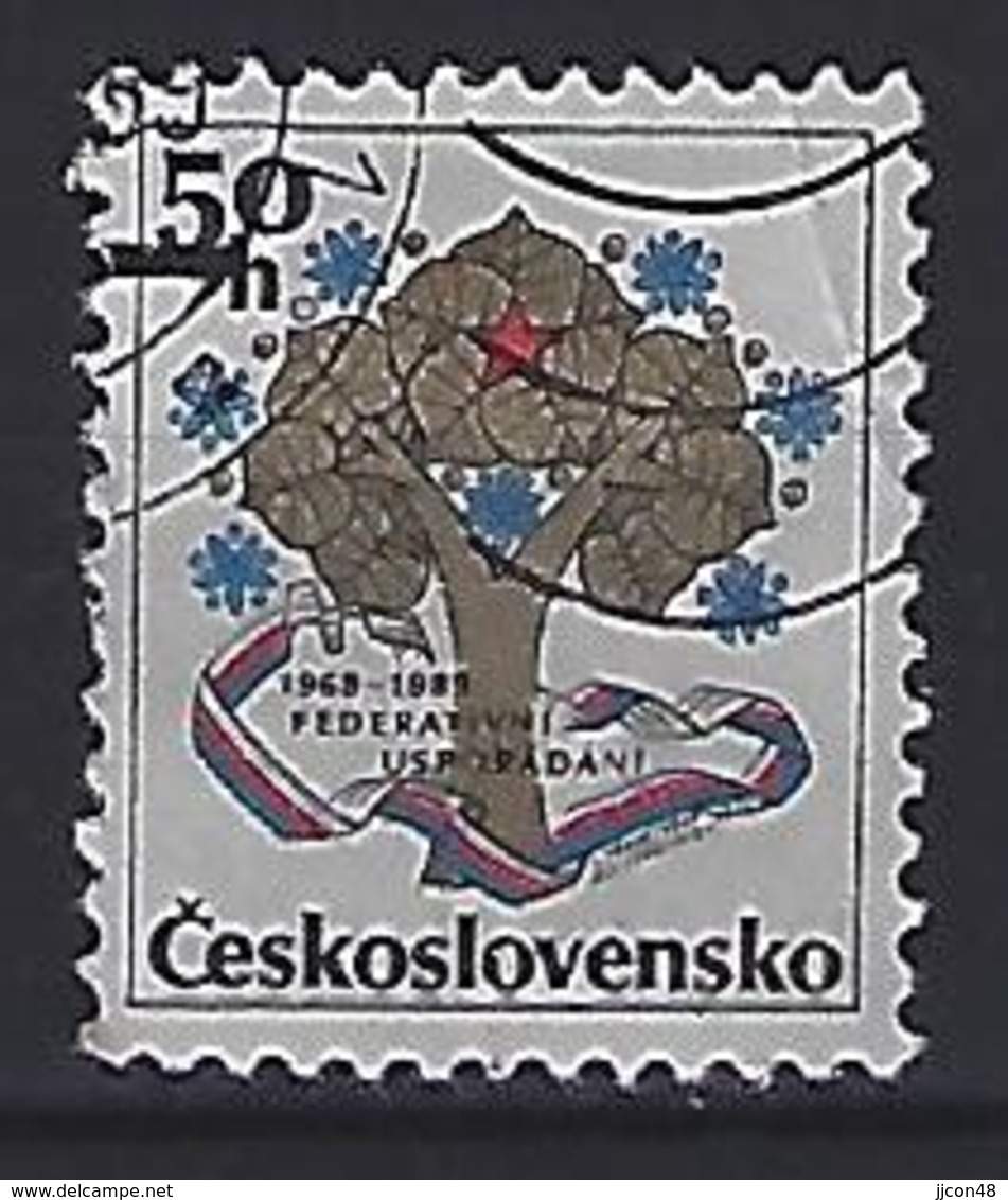 Czechoslovakia 1989  20th Ann. Of Czech Federation (o) Mi.2983 - Used Stamps