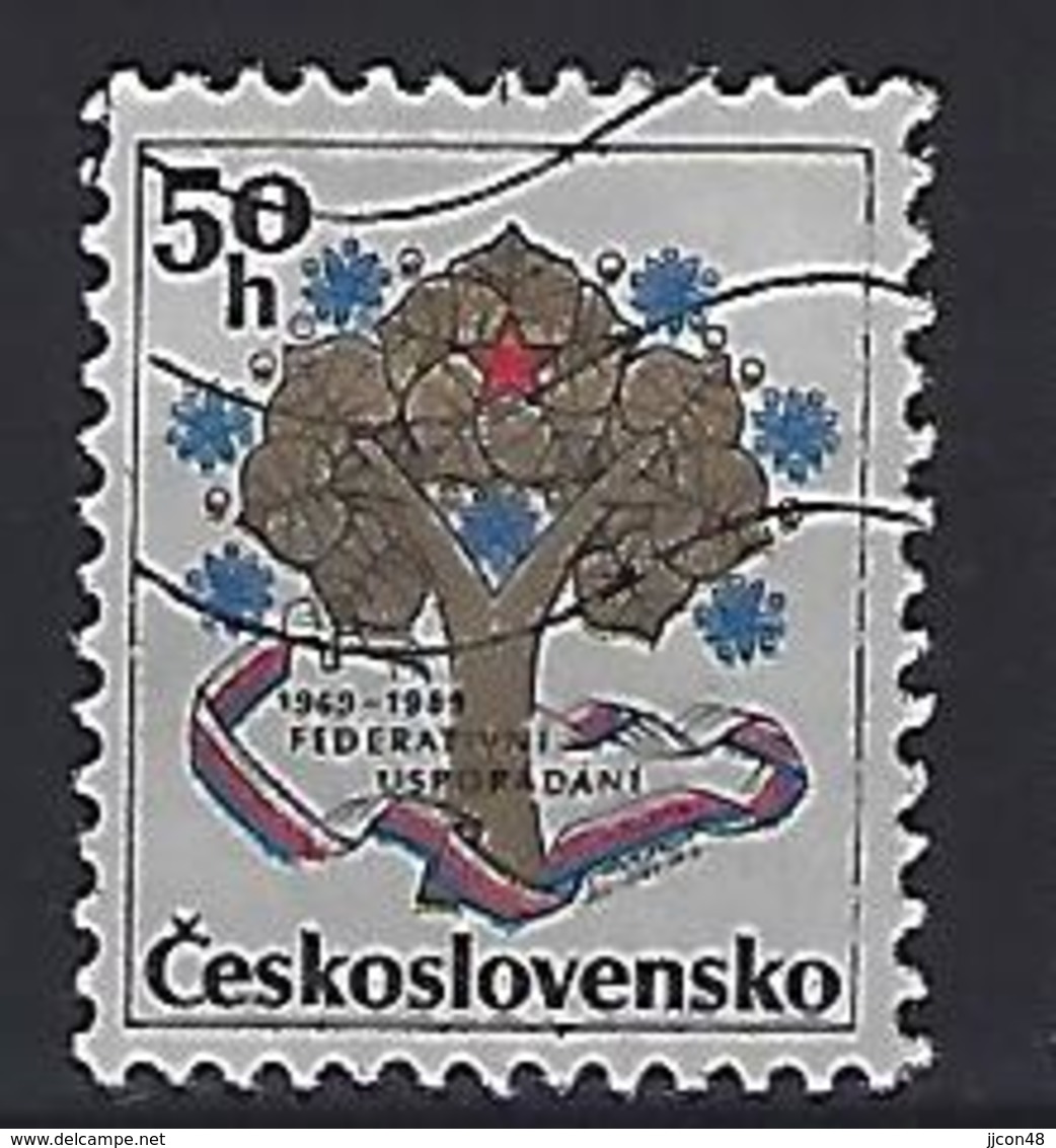 Czechoslovakia 1989  20th Ann. Of Czech Federation (o) Mi.2983 - Used Stamps