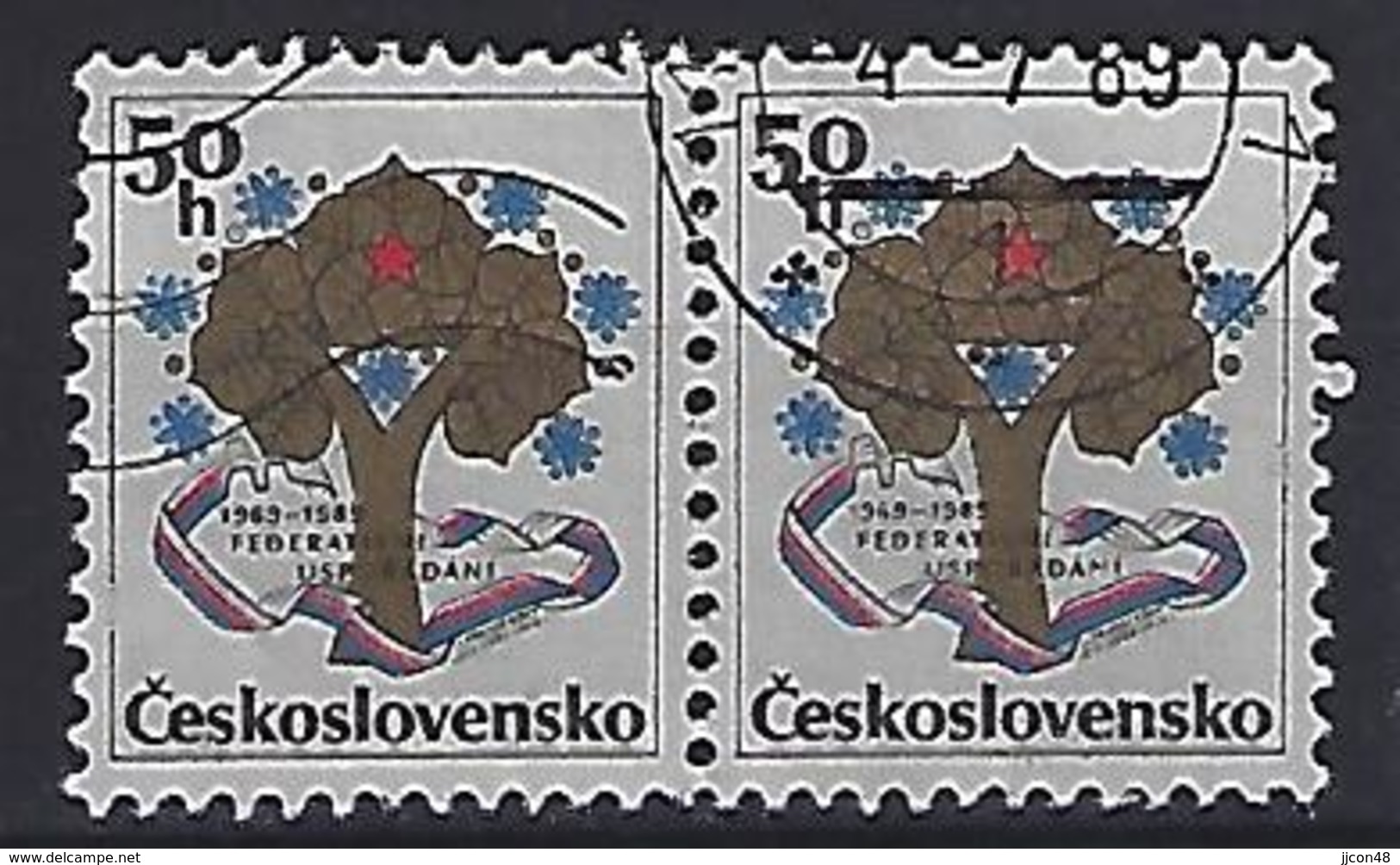 Czechoslovakia 1989  20th Ann. Of Czech Federation (o) Mi.2983 - Used Stamps