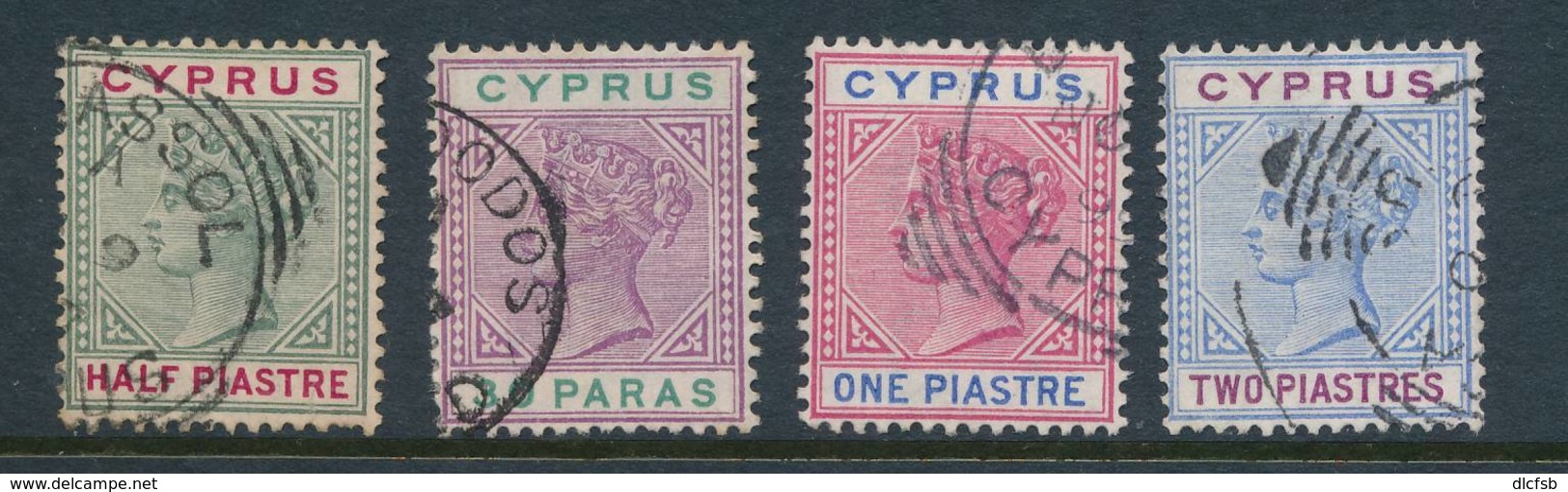 CYPRUS, 1894 To 2Pi Very Fine - Cyprus (...-1960)