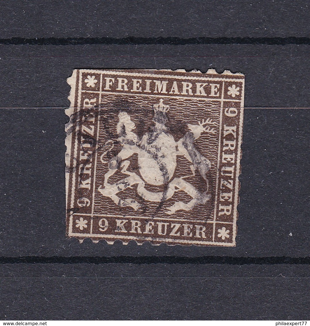 Wuerttemberg - 1863 - Michel Nr. 28 C - 240 Euro - Sonstige & Ohne Zuordnung