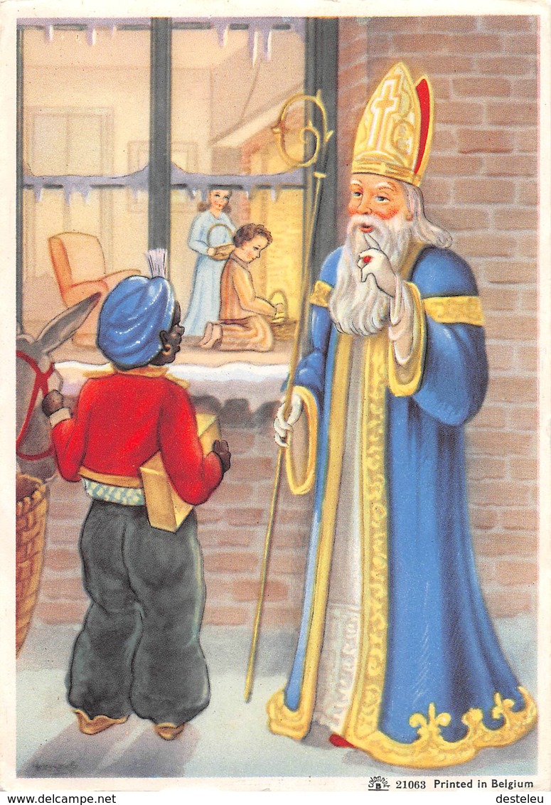 Sinterklaas Met Zwarte Piet 2 - Saint-Nicolas