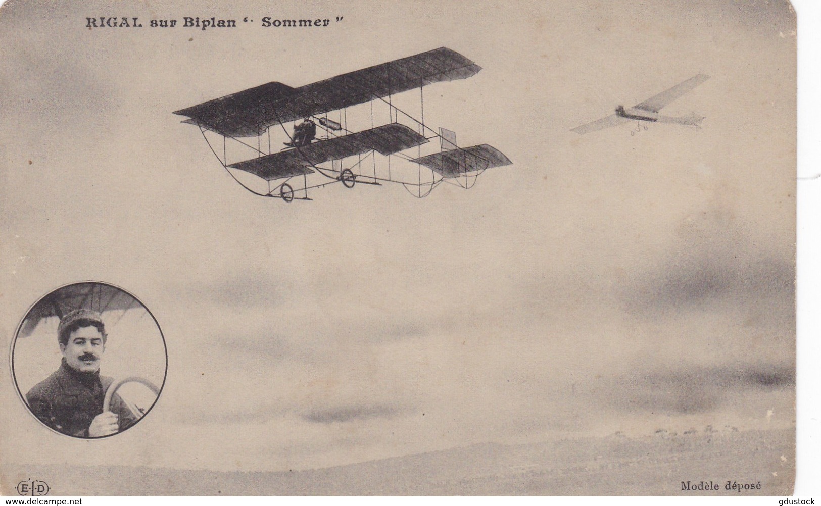 Bigal Sur Biplan "Sommer" - Airmen, Fliers