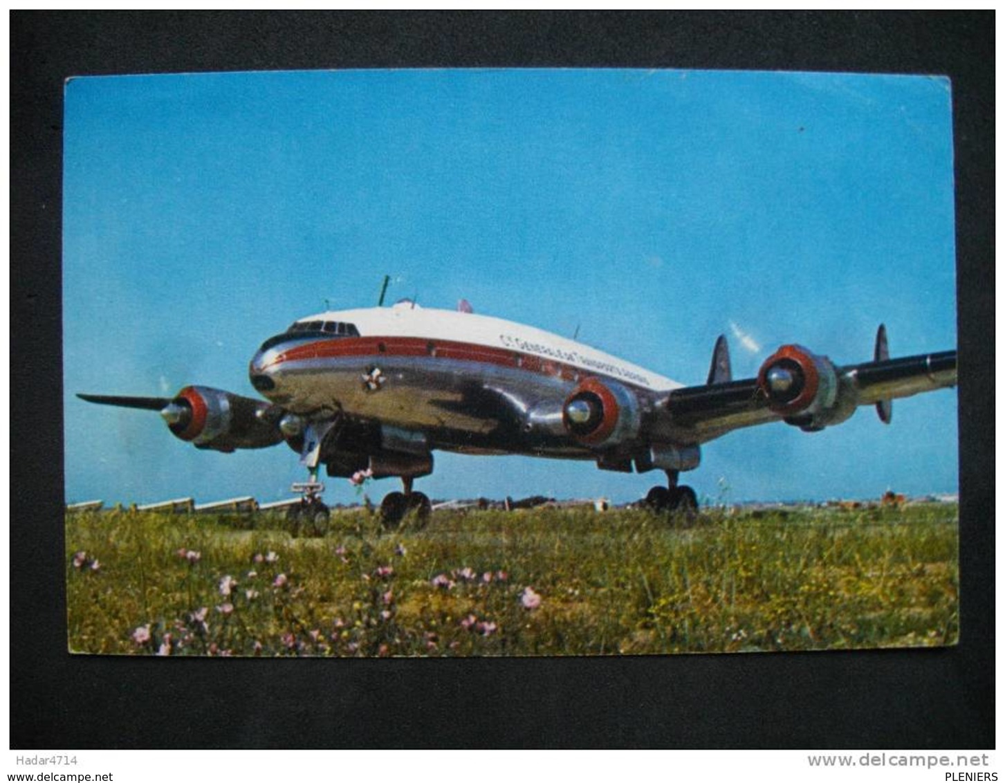 QUADRIMOTEUR LOCKHEED "CONSTELLATION" (Cie AIR Algérie) - 1946-....: Ere Moderne