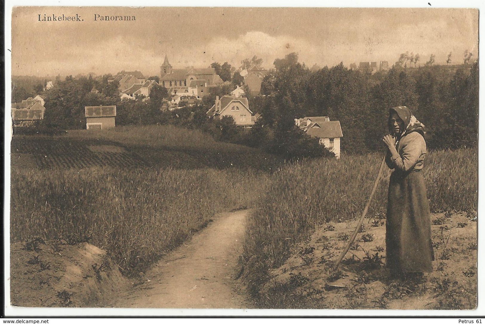 Linkebeek - Panorama 1910 - Linkebeek