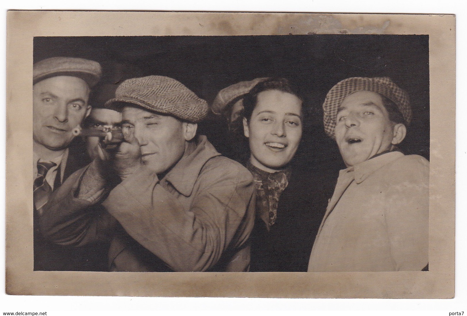 LUNA PARK - TIRO A SEGNO - FOTO FLASH - SHOOTING - FOTO CARTOINA ORIGINALE - Personnes Anonymes