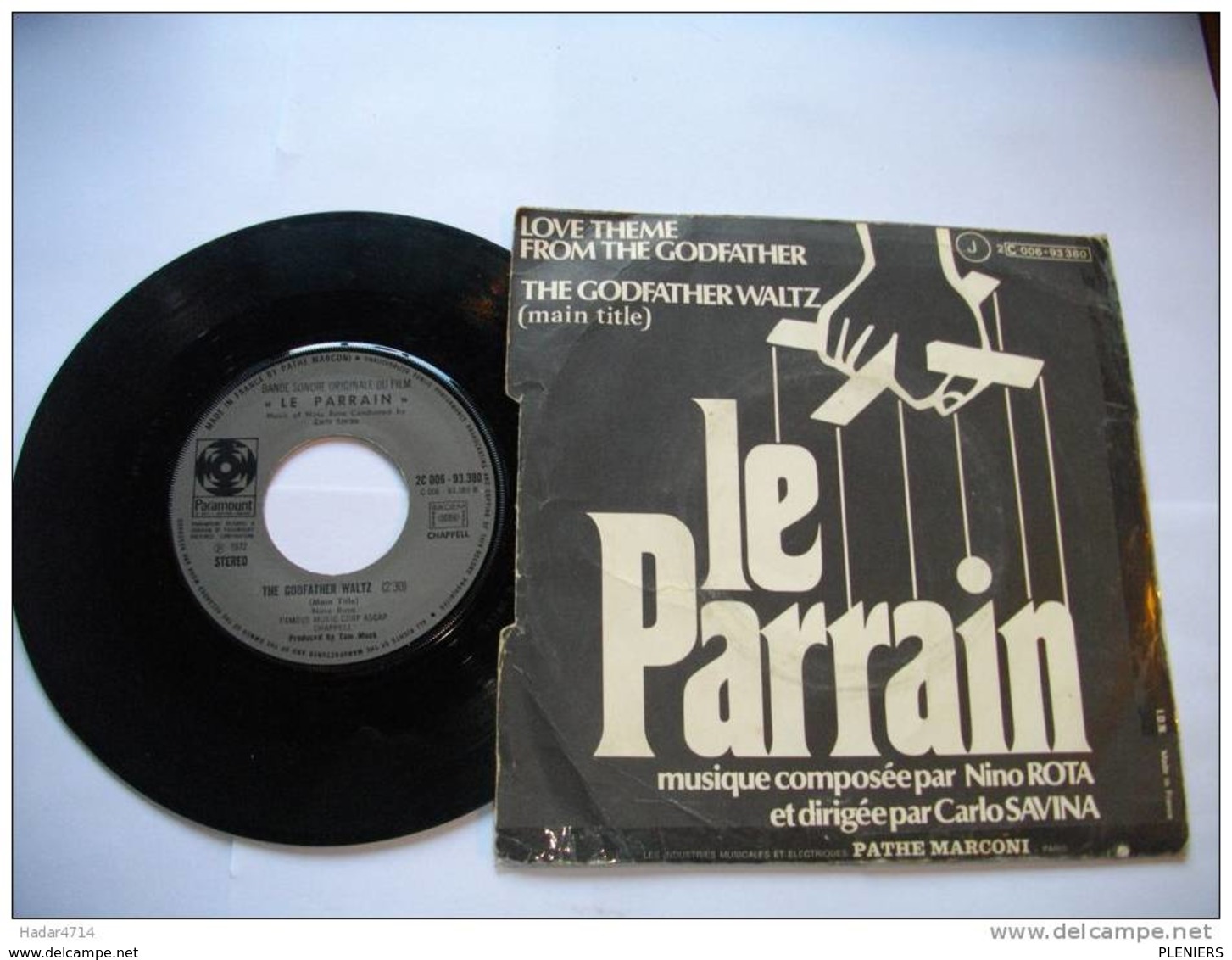 LE PARRAIN / BO DU FILM / LOVE THEME/FROM THE GODFATHER / 45 TOURS - Filmmusik