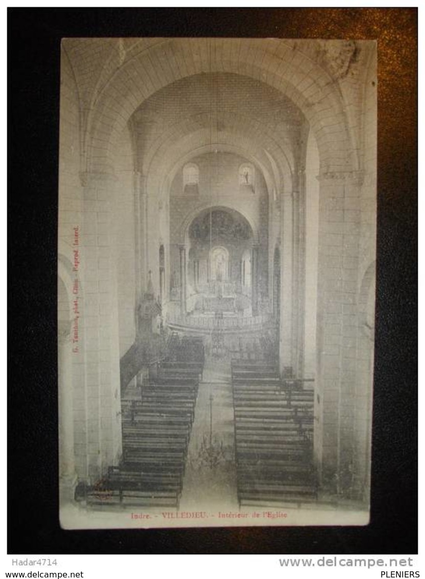 36 VILLEDIEU (Indre) - Intérieur De L'Eglise - Other & Unclassified