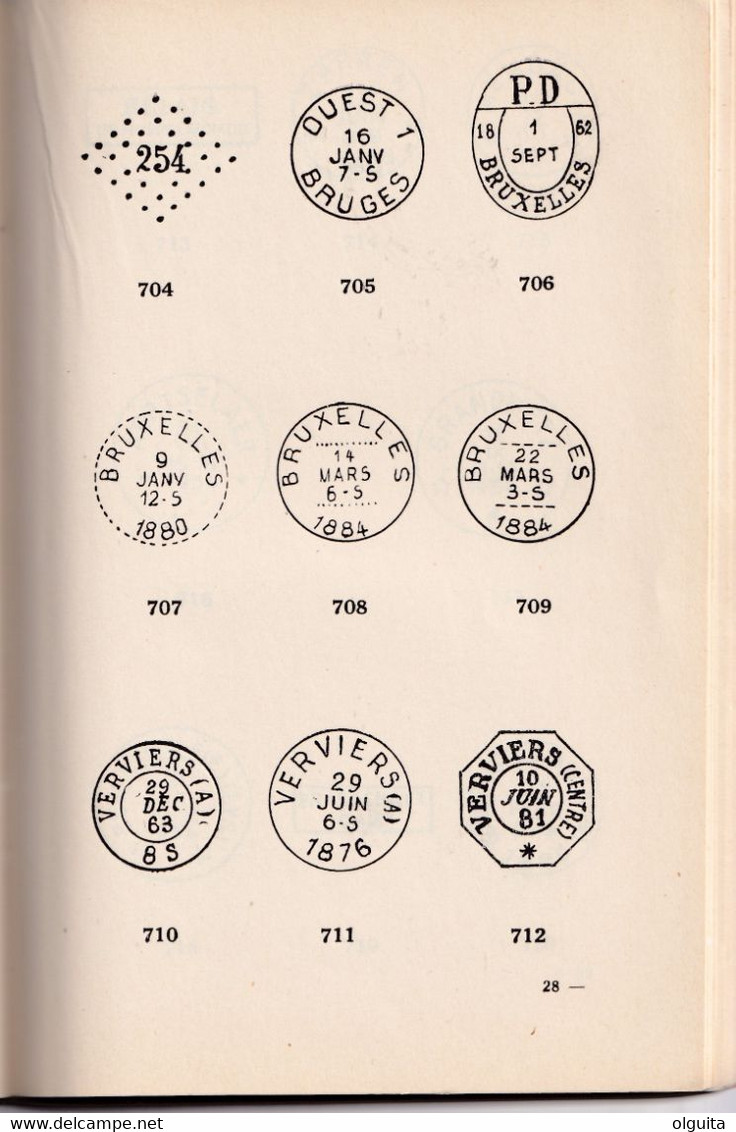 30/948 - Atlas des Oblitérations de Belgique , Complet en 3 fascicules, par André De Cock ,117 pg, 1937/1939 -  Etat TTB