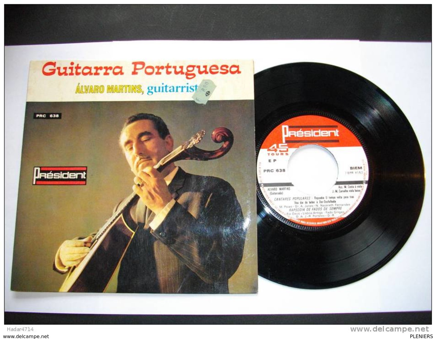 ALVARO MARTINS GUITARRISTE 3GUITARRA PORTUGUESA   PRC 638 PRESIDENT  OFIR MADE IN PORTUGAL - Musicals