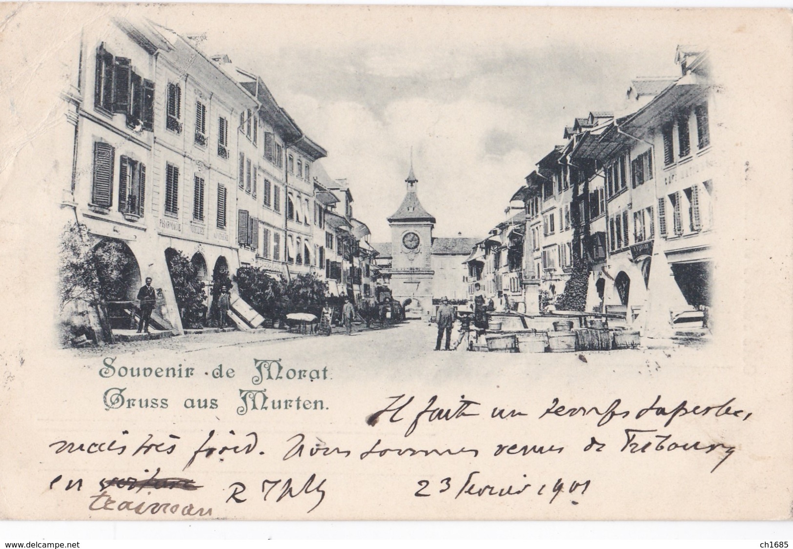 SUISSE :  MORAT  Gruss Aus ...Murten - Murten