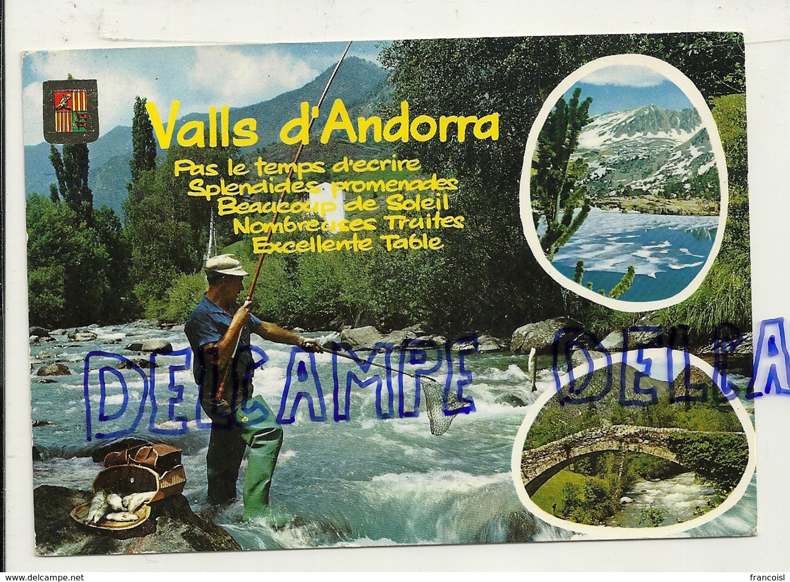 Valls D'Andorra. La Pêche. FISA - Andorre