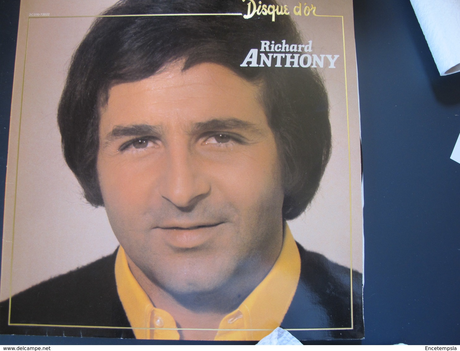 Lot de cinq disques 33 tours 30 cm:12 super succès-Les plus belles chansons du siècle-Demis Roussos-Richard Anthony-