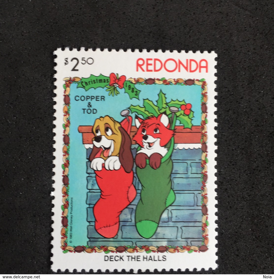 REDONDA. CHRISTMAS. MNH. 3R2509C - Disney