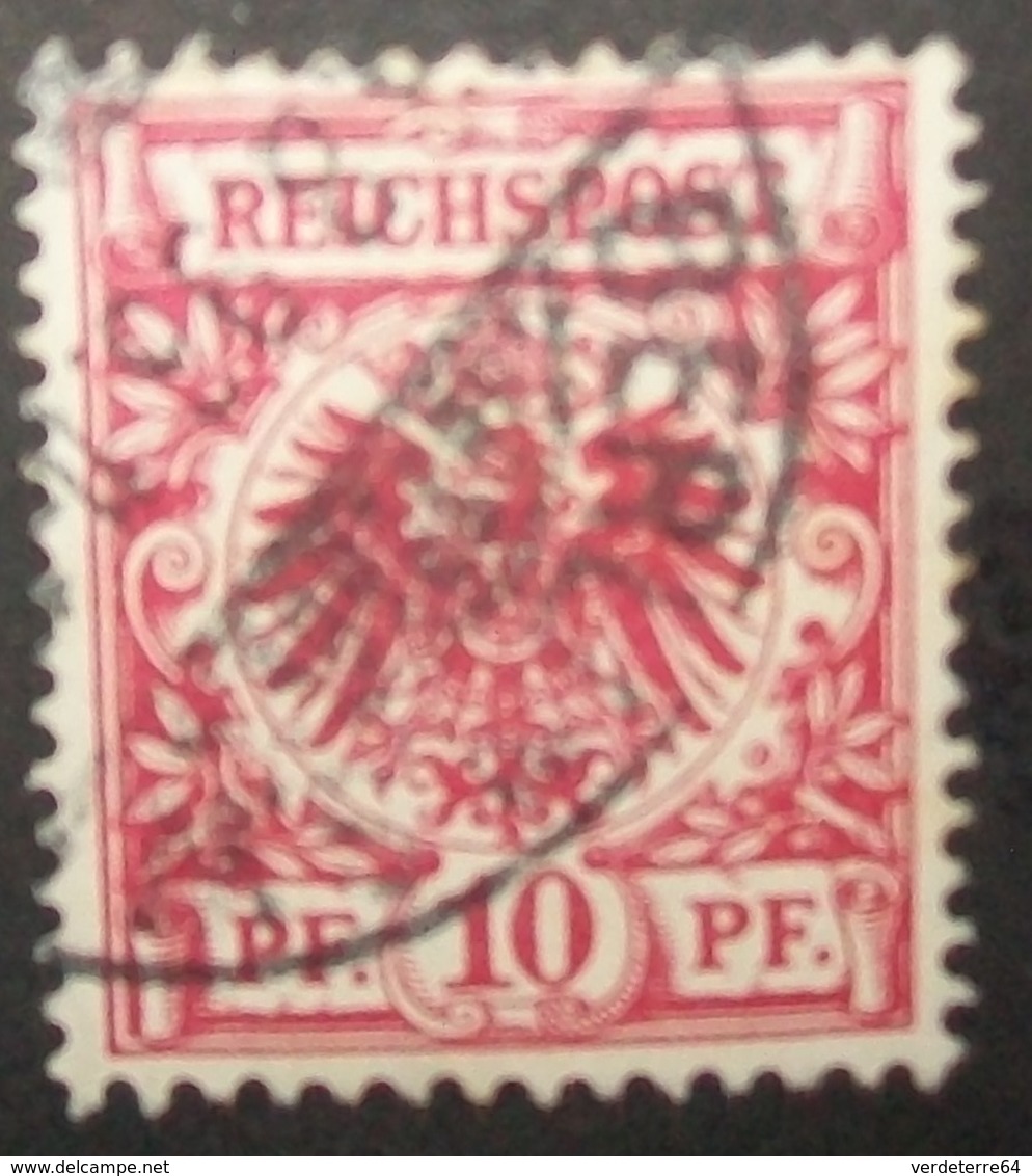 N°1297 TIMBRE DEUTSCHES OBLITERE - Usados