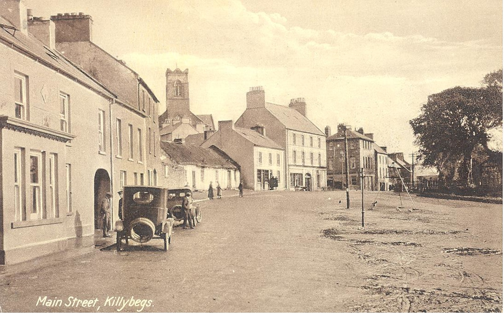 KILLYBEGS  Main Street Um 1910 - Sonstige & Ohne Zuordnung