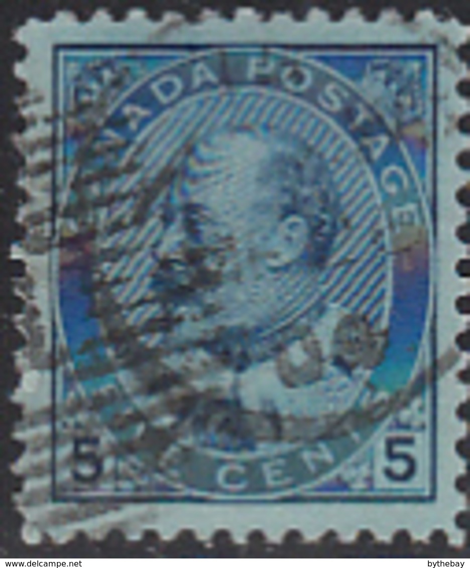 Canada 1903 Used Sc 91 5c Edward VII - Oblitérés