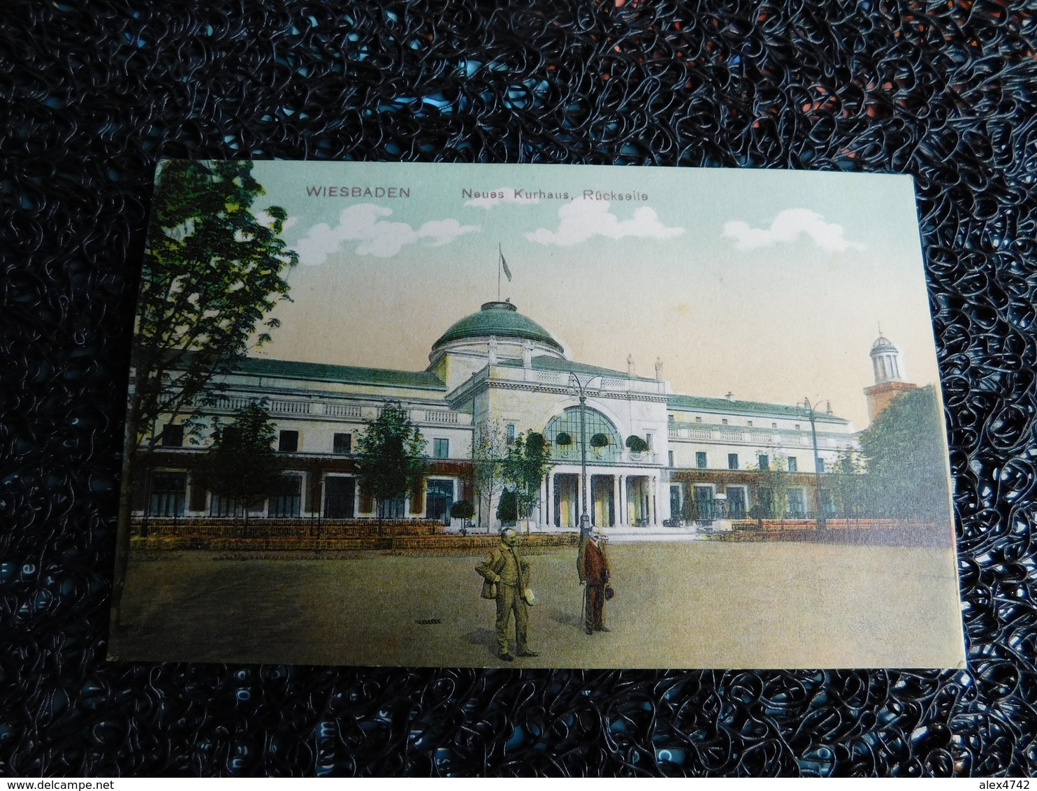 Wiesbaden, Neues Kurhaus, Rückseite   (D8) - Wiesbaden