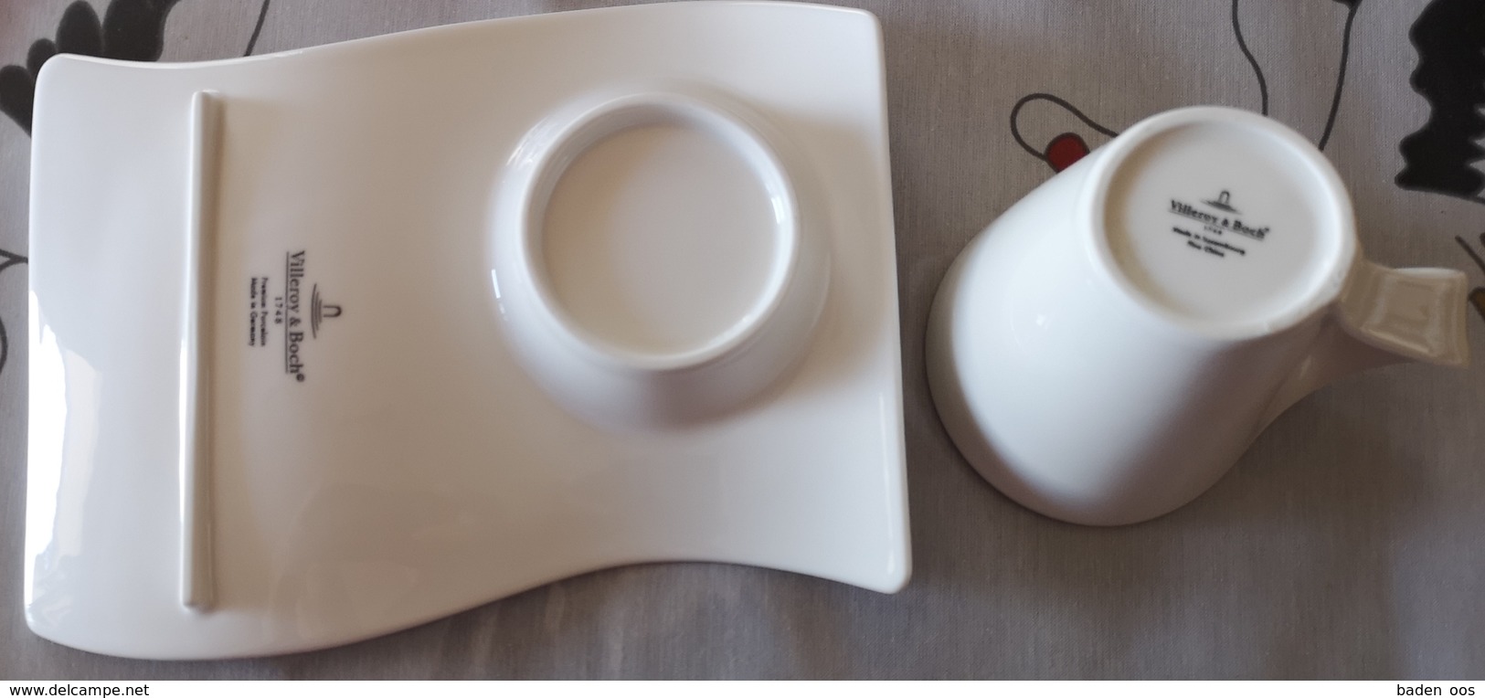 5 Tasses Et Sous-tasses NewWave Villeroy Et Boch - Tasses