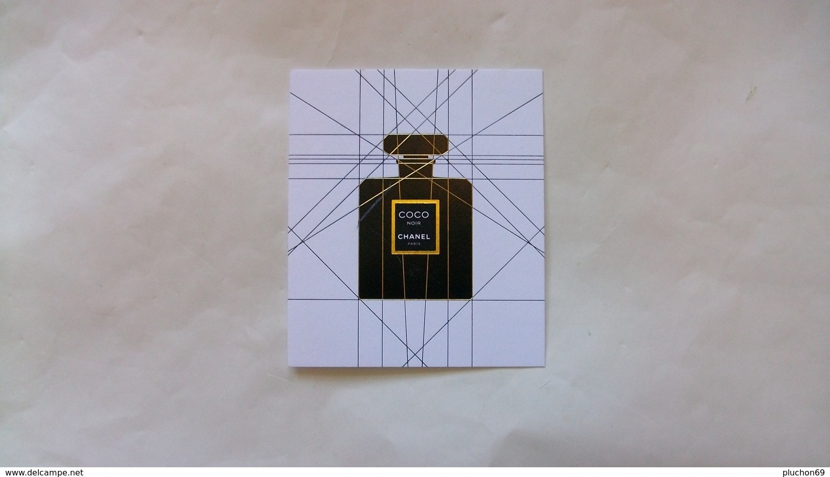 Carte Parfumée Chanel Coco Noir N°2 - Modern (from 1961)