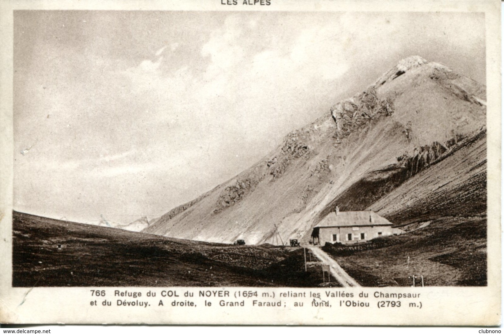 CPA - REFUGE DU COL DU NOYER - Autres & Non Classés