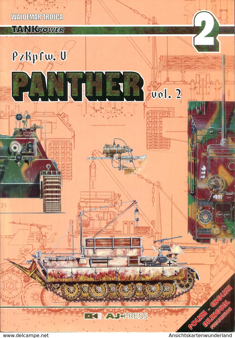 Pz Kpfw V Panther Vol. 2. Trojca, Waldemar - Inglese