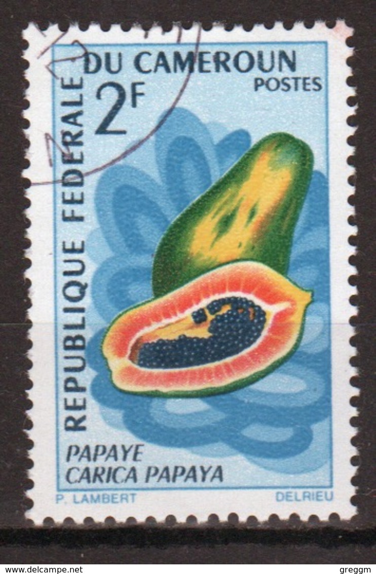 Cameroun 1967 Single 2f Stamp From The Fruit Set. - Cameroon (1960-...)