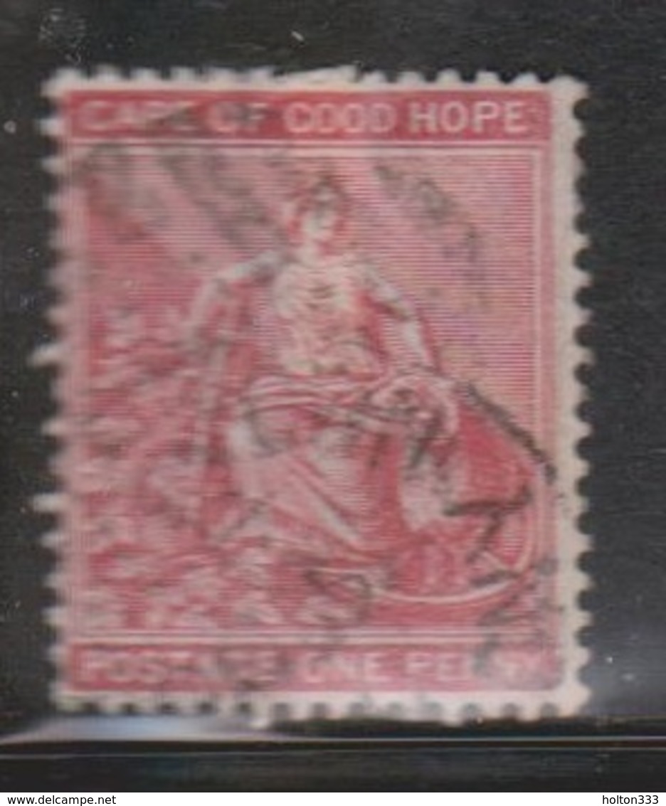 CAPE OF GOOD HOPE Scott # 29 Used - Hope & Symbols Of The Colony - Cape Of Good Hope (1853-1904)