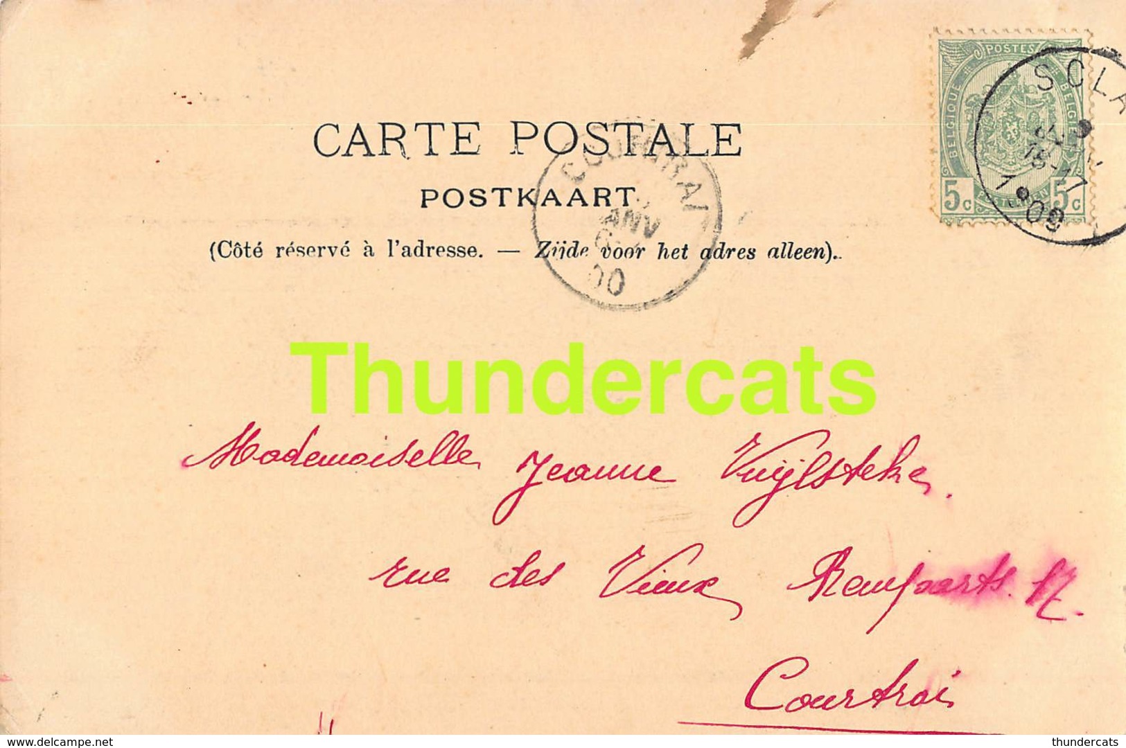 CPA 1899 ENVIRONS DE HUY RUINES DU CHATEAU DE BEAUFORT BEN AHIN - Huy
