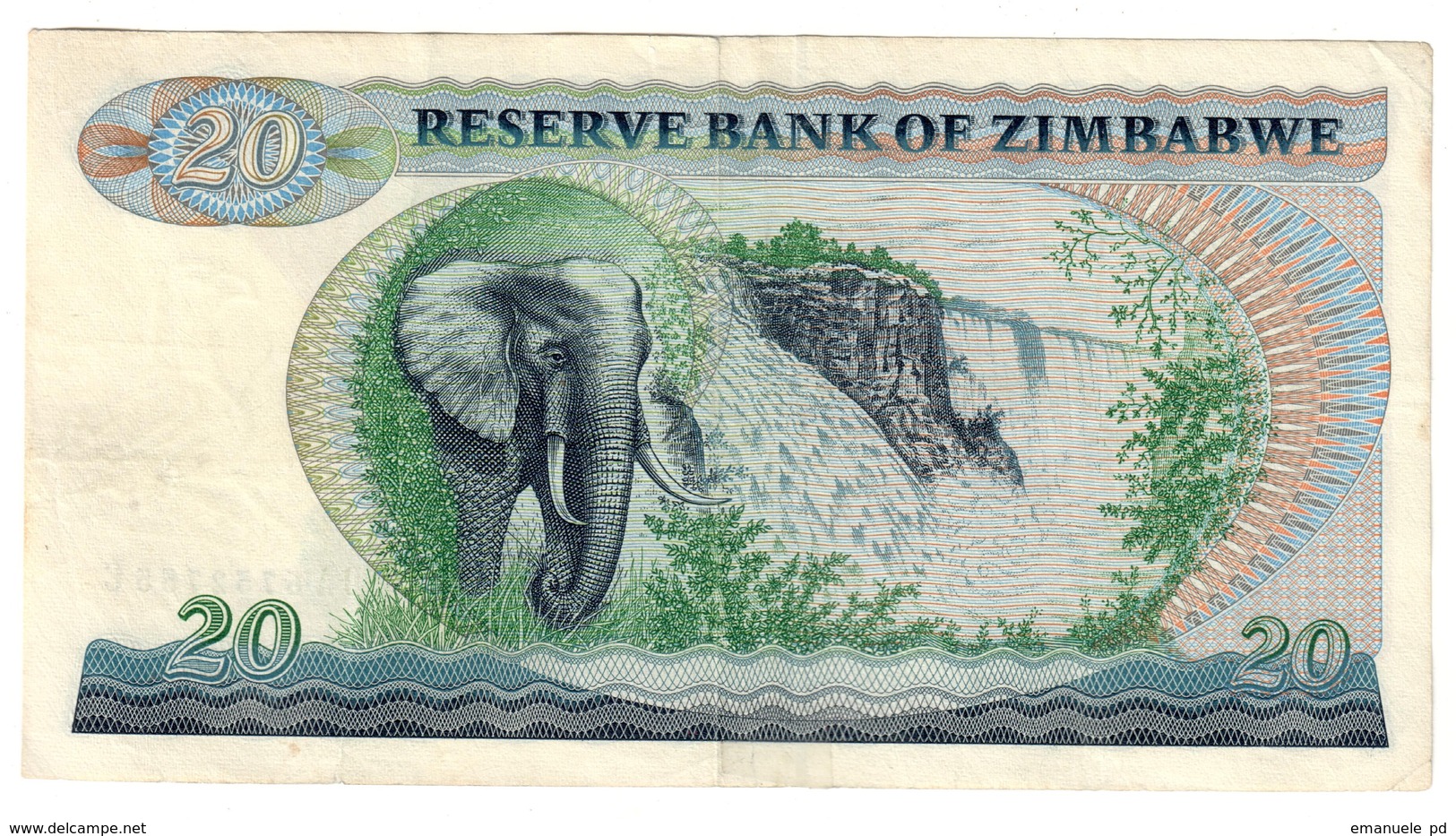 Zimbabwe 20 Dollars 1983 *L* - Zimbabwe