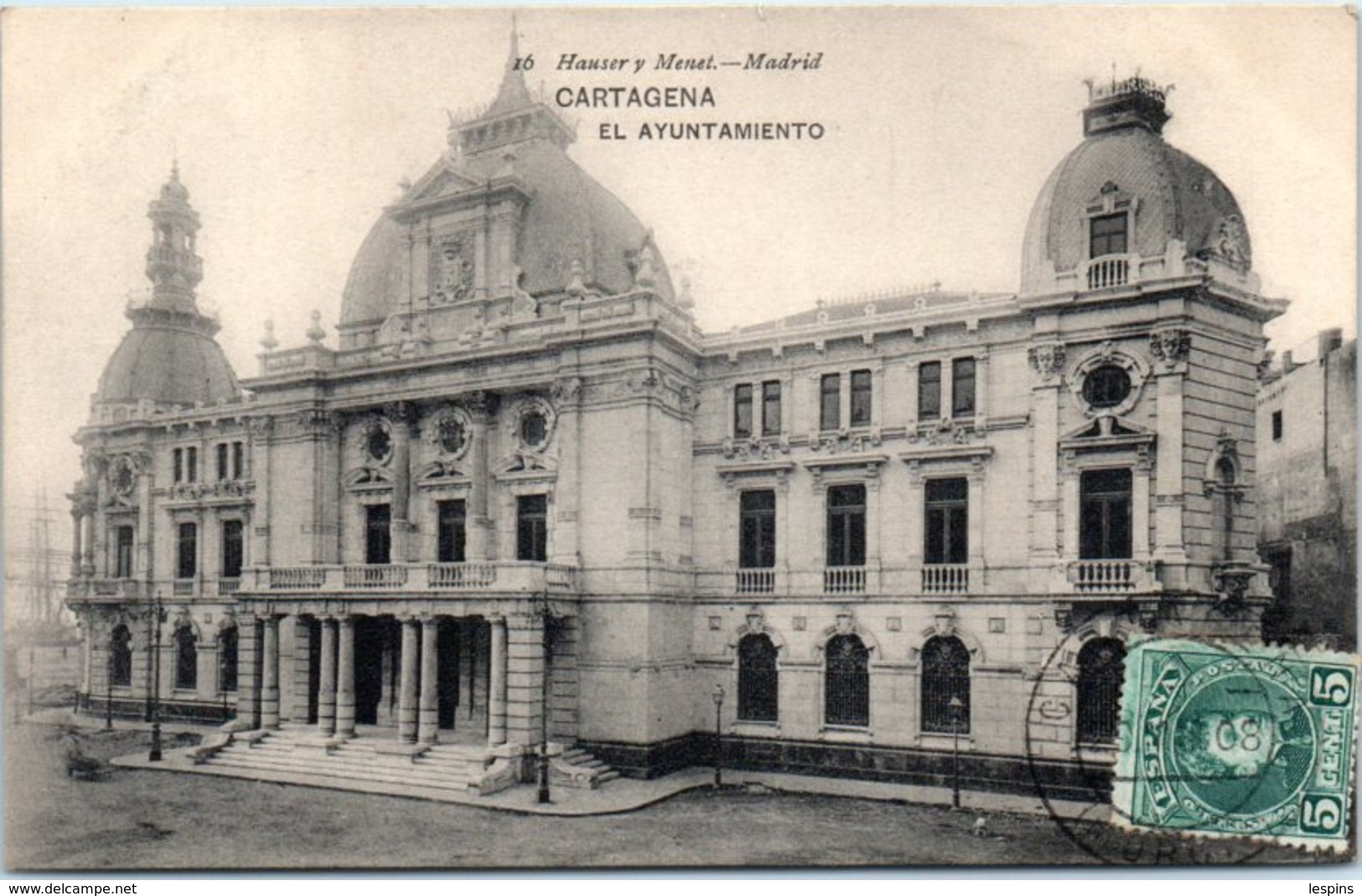 ESPAGNE - CARTAGENA -- El  Ayuntamiento - Murcia