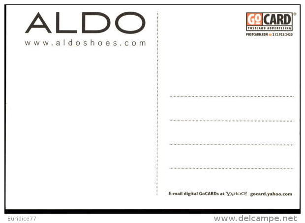 ALDO Advertising Postcad Sexy Girl - Size 15x10 Cm. Aprox. - Reclame