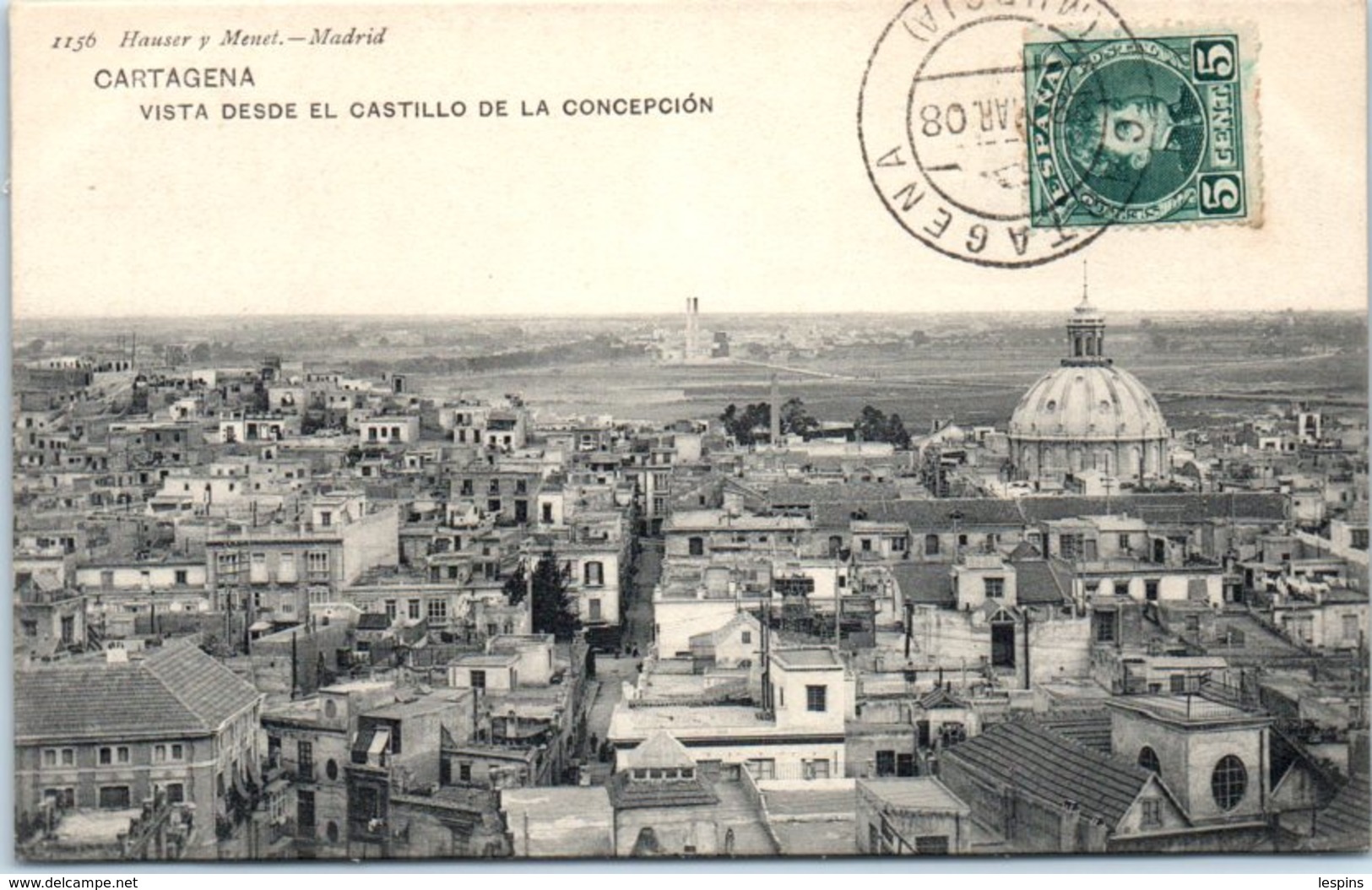 ESPAGNE - CARTAGENA -- Vista Desde El Castillo De La Concepcion - Murcia