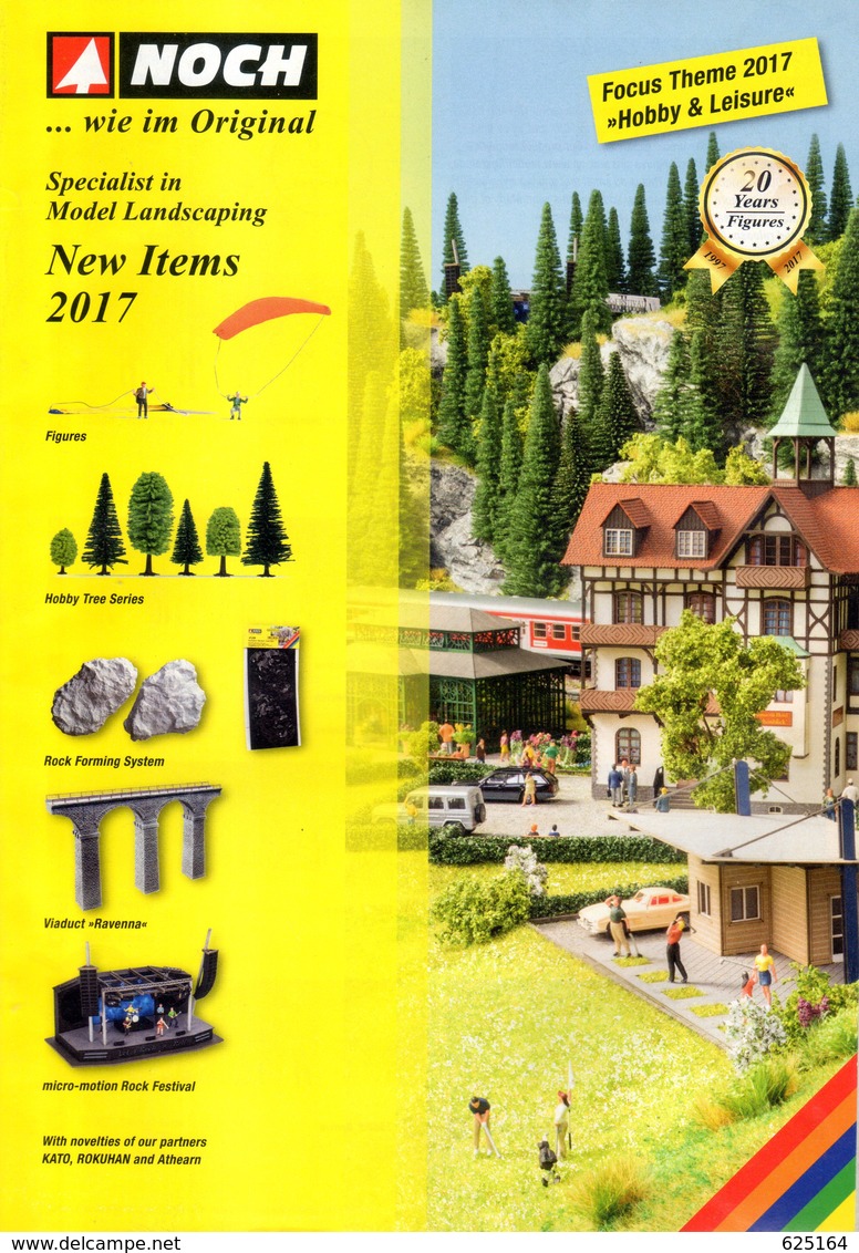 Catalogue NOCH 2017 New Items Model Landscaping Zubehör - Anglais