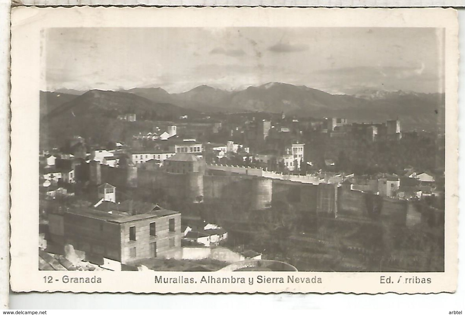 GRANADA ALHAMBRA ESCRITA - Granada
