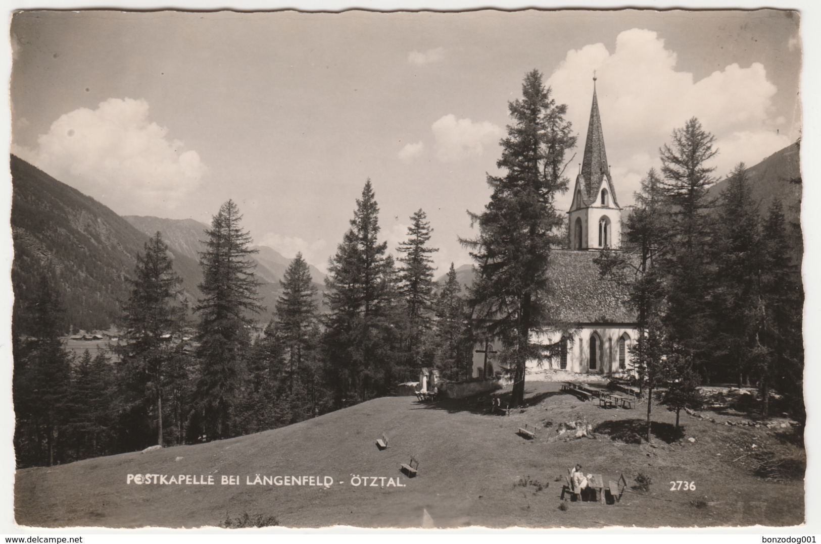 Pestkapelle Chapel, Langenfeld, Otztal, Austria. Unposted - Längenfeld