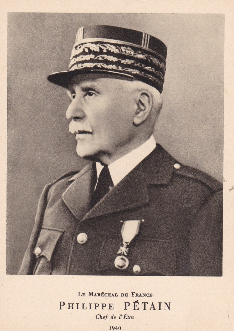 PHILIPPE PETAIN  MARECHAL  DE  FRANCE  :  4  PORTAITS  D' ART  DANS  LEUR  POCHETTE  (  9  SCANS  )  .  RARE  AINSI  . - Other & Unclassified