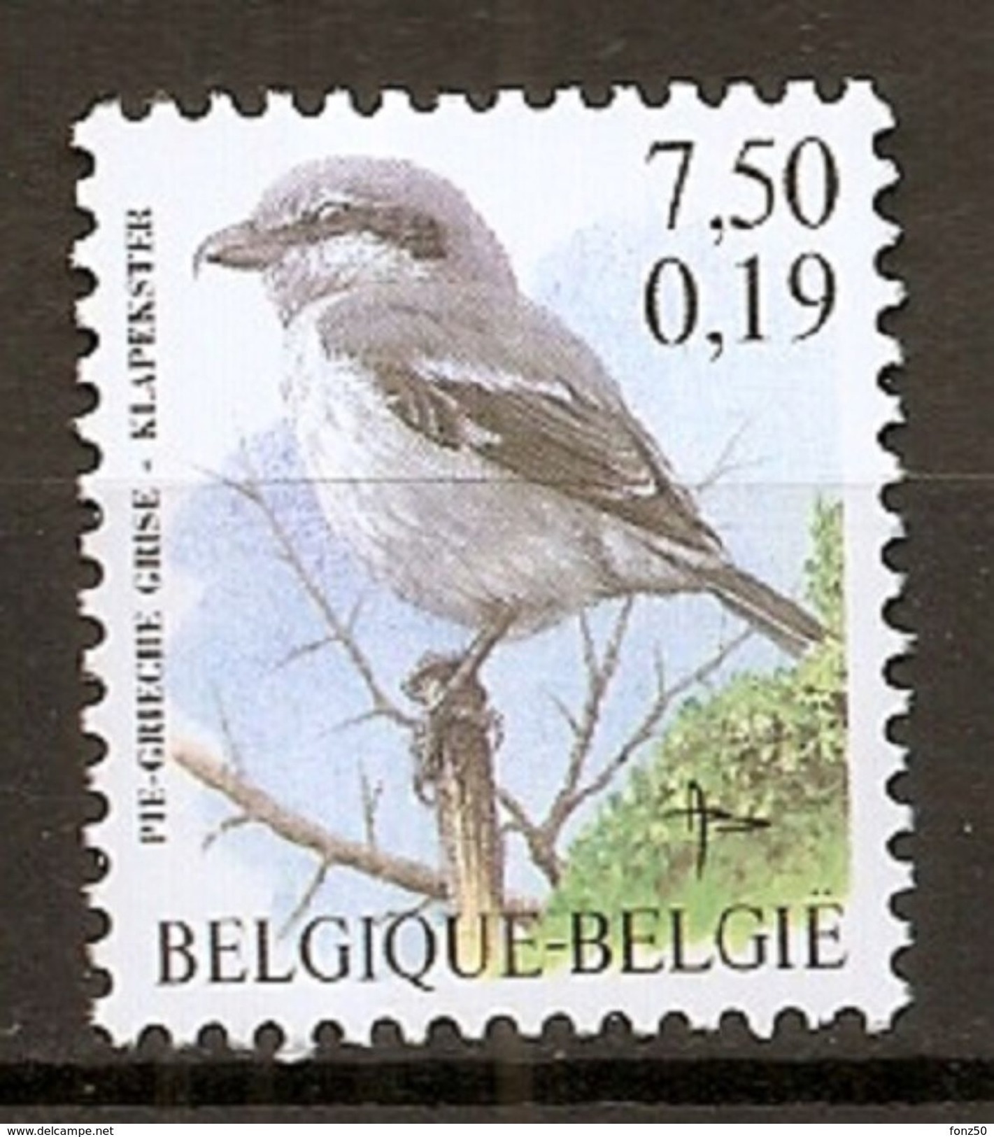 BELGIE * Buzin * Nr 2986 * Postfris Xx * FLUOR  PAPIER - 1985-.. Oiseaux (Buzin)