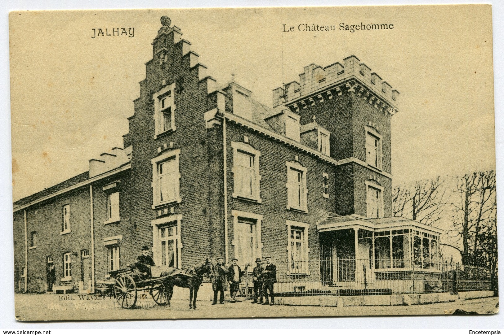 CPA - Carte Postale - Belgique - Jalhay - Le Château Sagehomme  (B9321) - Jalhay