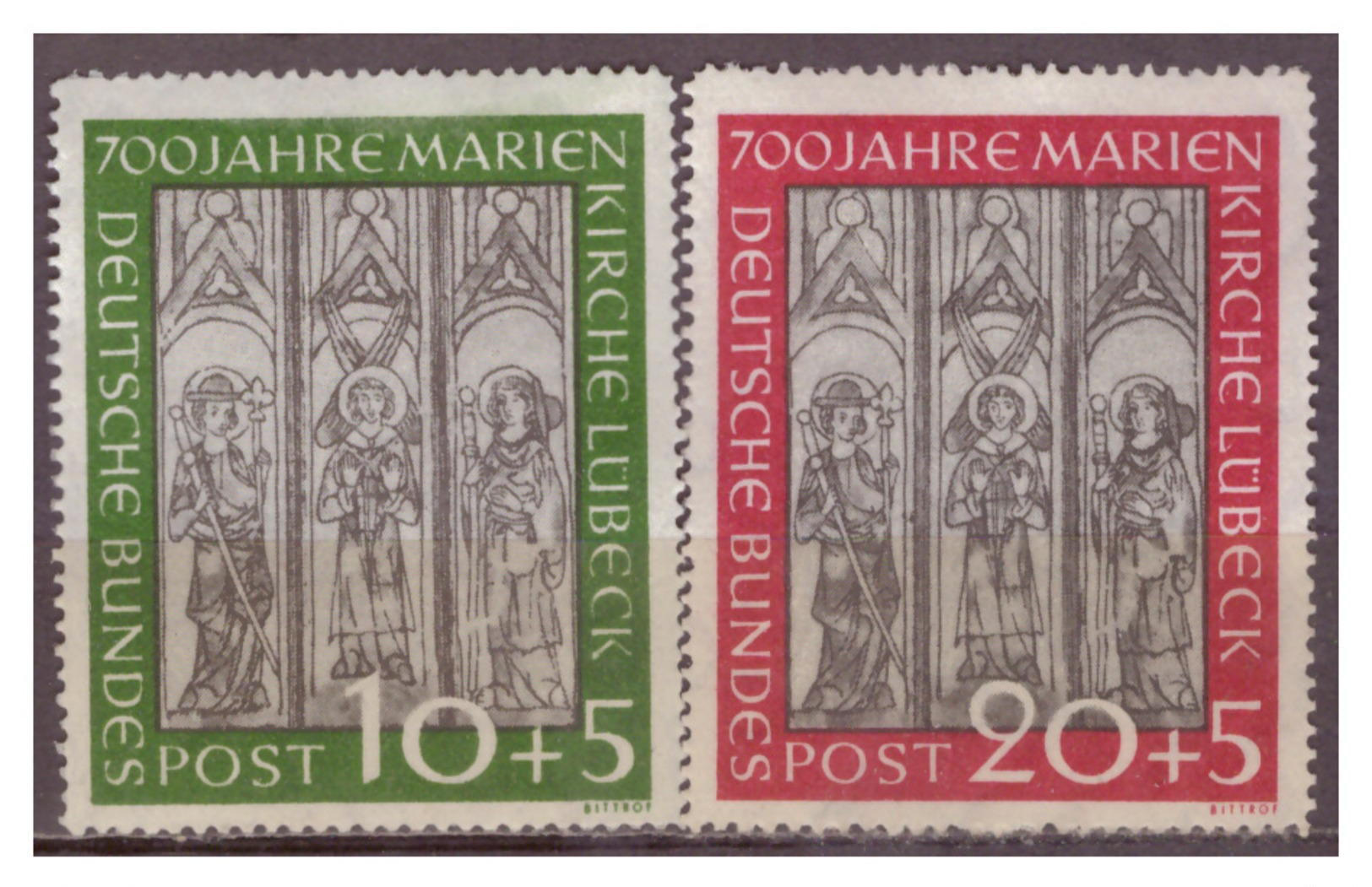 Bund 1951, Nr. 139/40, Postfrisch - Unused Stamps