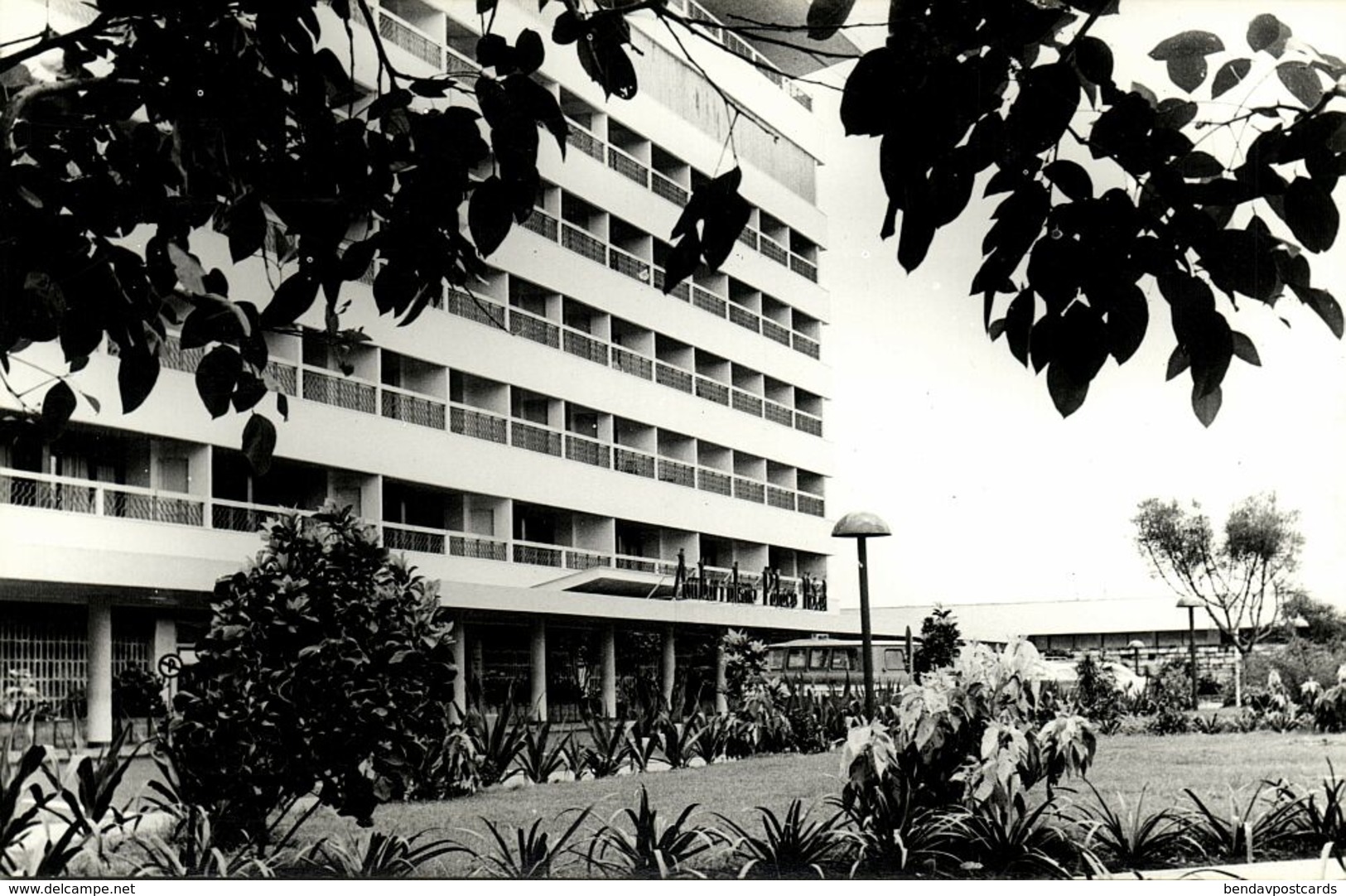 Indonesia, JAVA YOGYAKARTA DJOKJA, Ambarukmo Palace Hotel (1950s) RPPC Postcard - Indonesië