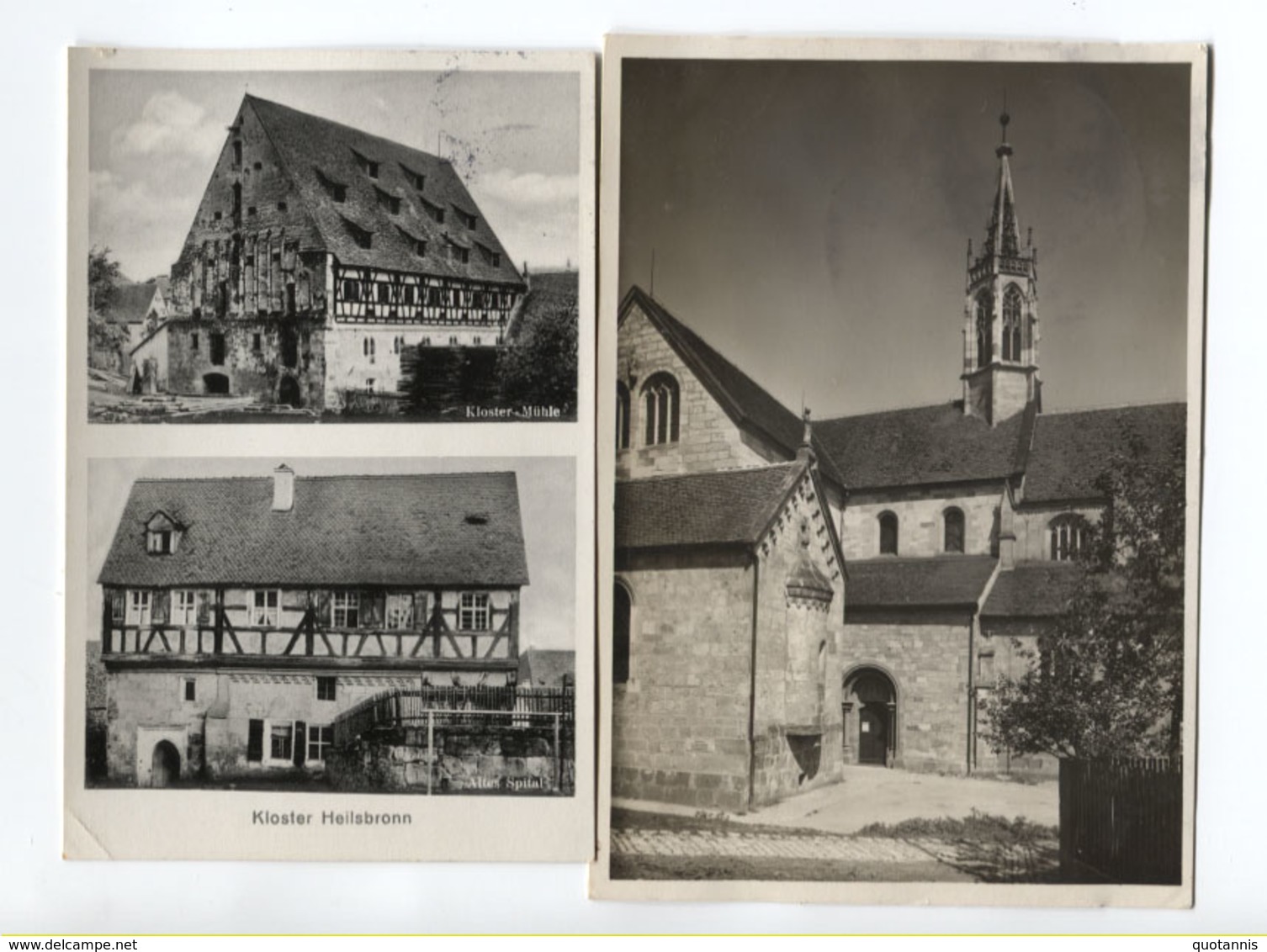 6 Foto AK Sw Ab 1932 HEILSBRONN 800 Jahre - Autres & Non Classés