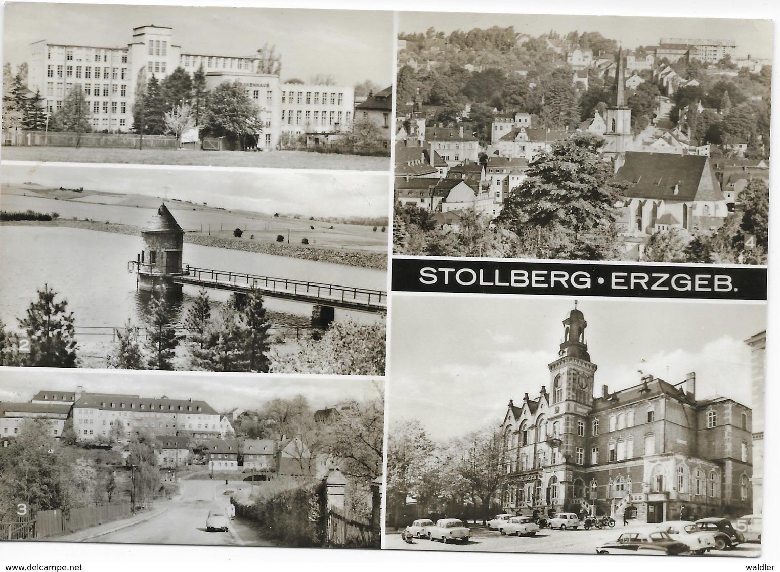 9150  STOLLBERG - MEHRBILD  1973 - Stollberg (Erzgeb.)