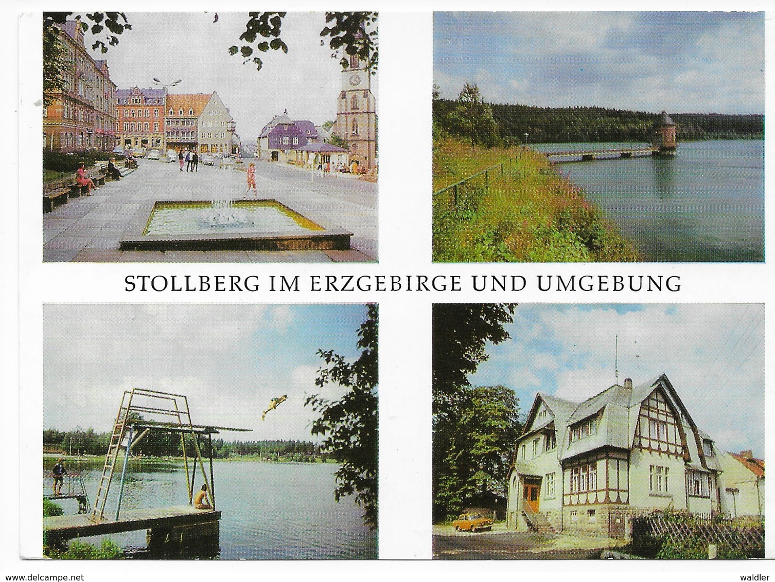 9150  STOLLBERG - MEHRBILD  1975 - Stollberg (Erzgeb.)