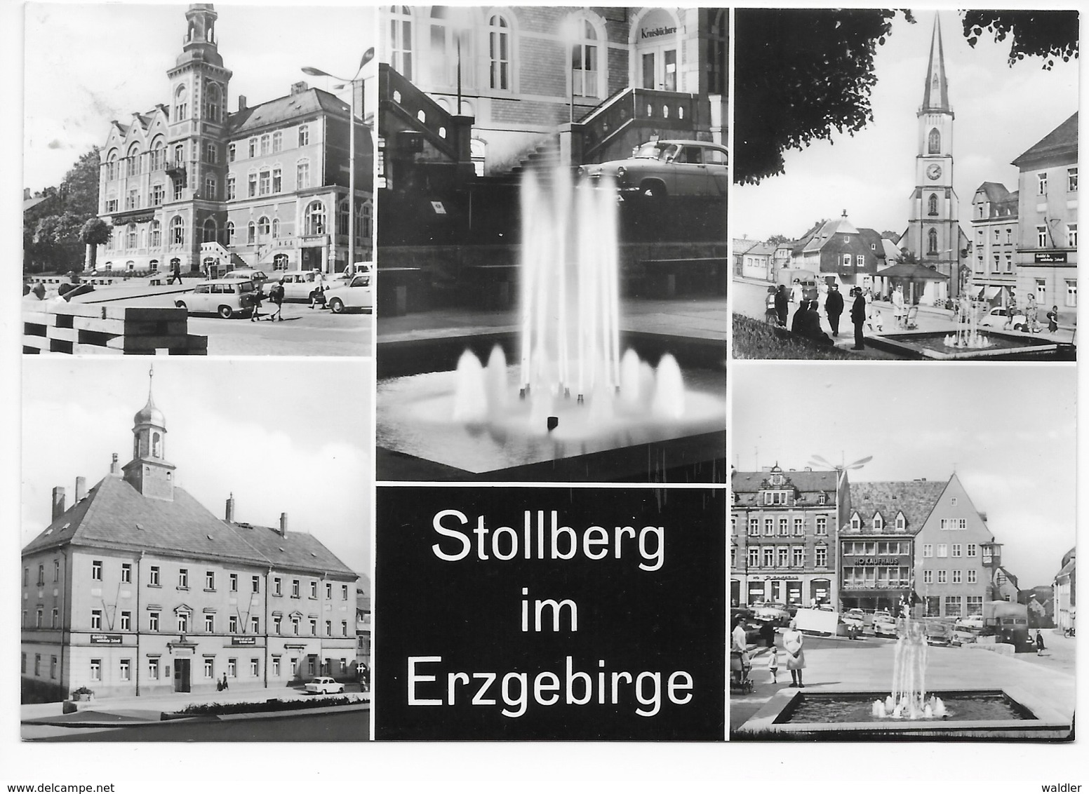 9150  STOLLBERG - MEHRBILD  1976 - Stollberg (Erzgeb.)