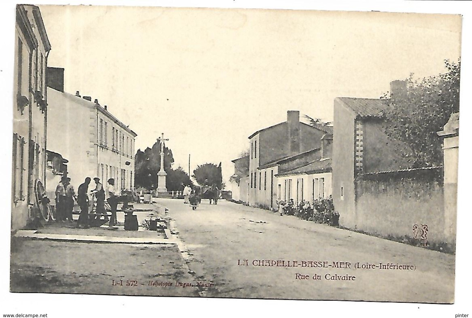 LA CHAPELLE BASSE MER - Rue Du Calvaire - Charron - La Chapelle Basse-Mer